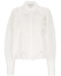 Ermanno Scervino - Lace-Trim Shirt - Lyst