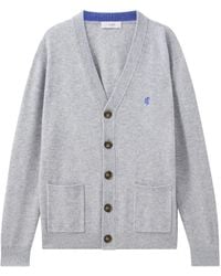 Pringle of Scotland - Cardigan mit V-Ausschnitt - Lyst