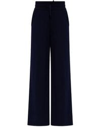 KENZO - Wide-Leg-Hose Mit Kordelzug - Lyst