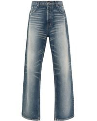 Rhude - Mid-rise Wide-leg Jeans - Lyst