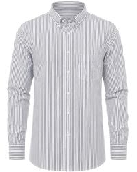 Paolo Pecora - Striped Button-Down Shirt - Lyst
