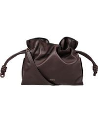 Loewe - Flamenco Mini Leather Clutch - Lyst