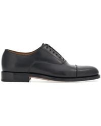 Ferragamo - Tramezza Oxford With Toe Cap Shoes - Lyst