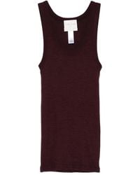 forte_forte - Wool Ribbed American Tank Top - Lyst