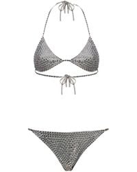 Oséree - Crystal-Embellished Bikini - Lyst