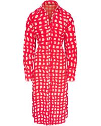 Simon Miller - Abito Midi A Quadretti - Lyst
