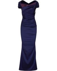 Talbot Runhof - Kleid Mit Glanzoptik - Lyst