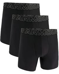 Under Armour - Logo-Waistband Boxers (Pack Of Three) - Lyst