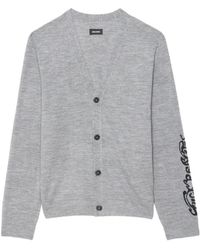 Zadig & Voltaire - Remi Wool Cardigan - Lyst