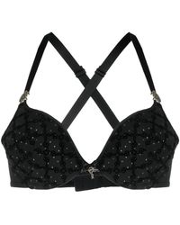 Marlies Dekkers - Calliope Devoré-effect Push-up Bra - Lyst