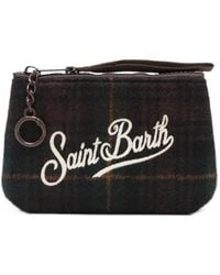 MC2 Saint Barth - Mini Aline Tartan Wallet - Lyst