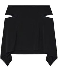 Courreges - カットアウト ミニスカート - Lyst