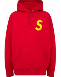 Supreme S Logo Colorblocked Hoodie Sweatshirt 'ss 19' in Black for 