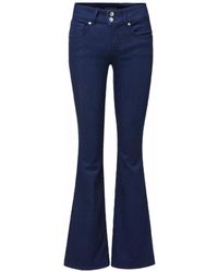 Veronica Beard - Beverly Mid-Rise Flared Jeans - Lyst