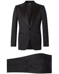 ZEGNA - Costume De Soirée Trofeo 120Mila En Laine Et Mohair - Lyst