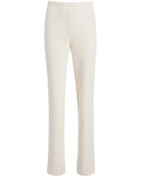 Another Tomorrow - Everyday Jersey Slim-Fit Trousers - Lyst
