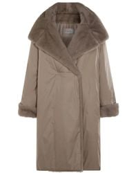 Antonelli - Faux Fur Coat - Lyst