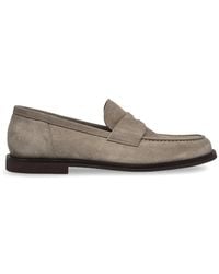 Neil Barrett - College Penny Suede Loafers - Lyst
