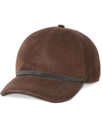 Brunello Cucinelli - Baseballkappe Mit Monili-Kette - Lyst