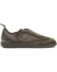 Santoni - Sneaker With Elastic Laces - Lyst