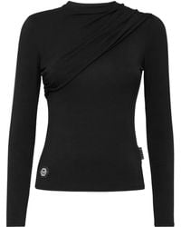 Philipp Plein - Drapierter Pullover - Lyst