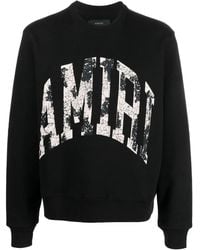 Amiri - Sweatshirt Mit Logo-Print - Lyst