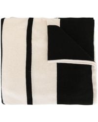 James Perse - Striped Knit Scarf - Lyst