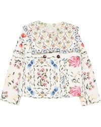 Barbour - X Farm Rio Azelia Quilted Jacket - Lyst