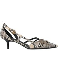 Pinko - Snakeskin-Effect Pumps - Lyst