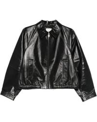Sandro - Leren Jack Met Rits - Lyst