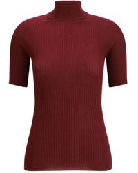 Sa Su Phi - Ribbed Roll-Neck Top - Lyst