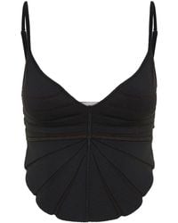 Dion Lee - V-neck Padded Tank Top - Lyst