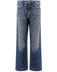 Valentino Garavani - Logo-Patch Jeans - Lyst