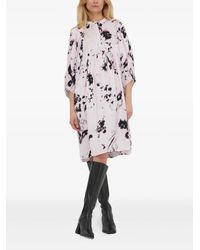 Bruuns Bazaar - Vestido con estampado floral - Lyst