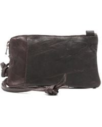 SOMMET - Neck Pouch Leather Shoulder Bag - Lyst