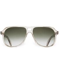 Cutler and Gross - Pilot-Frame Sunglasses - Lyst