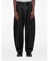 Sacai - Belted Trousers - Lyst