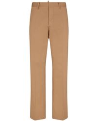 DSquared² - Tailored Cotton Trousers - Lyst