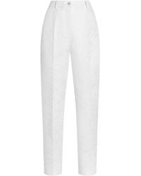 Dolce & Gabbana - Brocade Trousers - Lyst