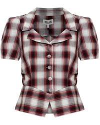 Baum und Pferdgarten - Macaia Checked Blouse - Lyst
