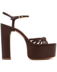 SCHUTZ SHOES - Sandali Tara Con Plateau - Lyst