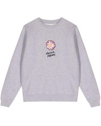Maison Kitsuné - Floating Flower Sweatshirt - Lyst