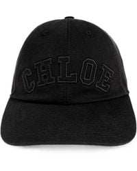 Chloé - Logo-Embroidered Cap - Lyst
