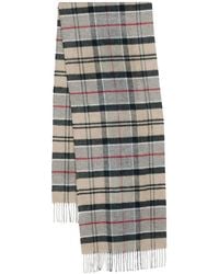 Barbour - Tartan Check-Pattern Scarf - Lyst