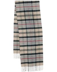 Barbour - Tartan Check-Pattern Scarf - Lyst