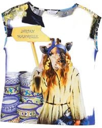 The Artistylist - Graphic-Print Cap-Sleeve T-Shirt - Lyst