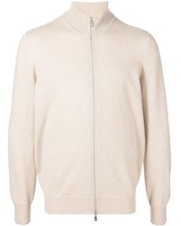 Brunello Cucinelli - Cashmere Zipped Cardigan - Lyst
