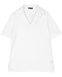 Colombo - Short-sleeve Straight-hem Polo Shirt - Lyst