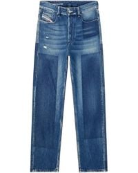 DIESEL - 2024 D-Macs Gerafelde Jeans - Lyst
