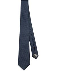 Canali - Seidenkrawatte mit Polka Dots - Lyst